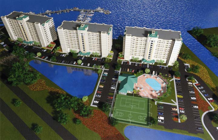 Overview of Harbor Pointe Condominiums in Titusville, Florida Overview of Harbor Pointe Condominiums in Titusville, Florida