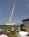 STS-95 Launch from Press Site